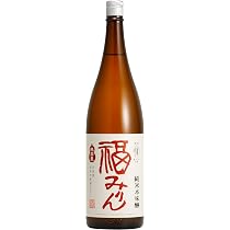 Amazon.co.jp: 伝統製法 純米本味醂 福みりん 福光屋 (1.8L, 1年熟成